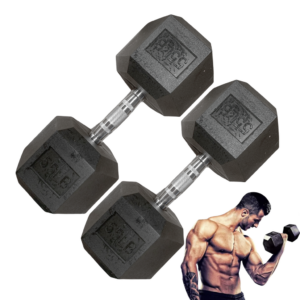 Par de Mancuernas Hexagonales IronFit 20 Lbs