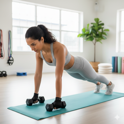 Par de Mancuernas Recubiertas de Neopreno IronFit 3 Libras